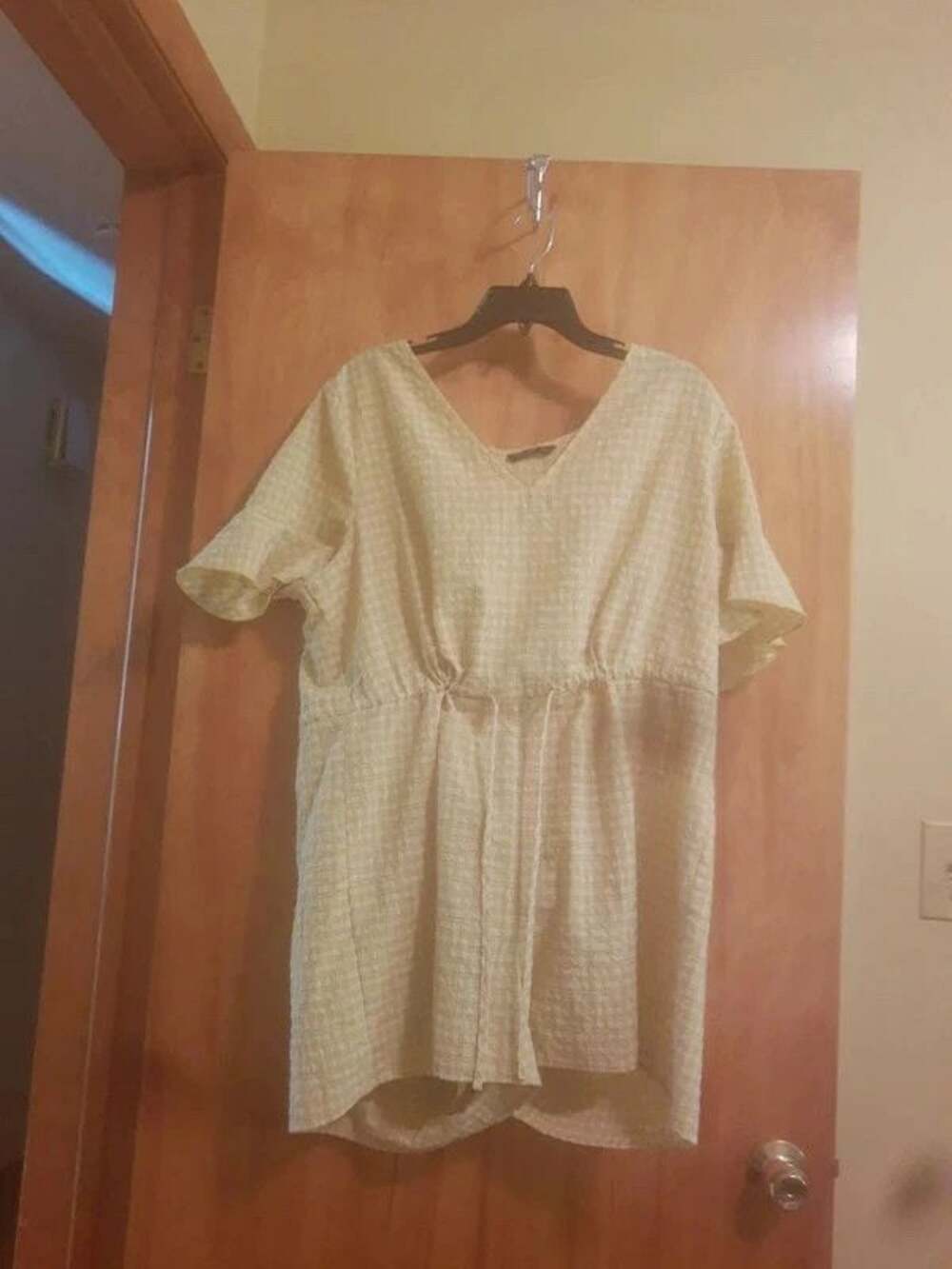 Yellow Gingerbread romper